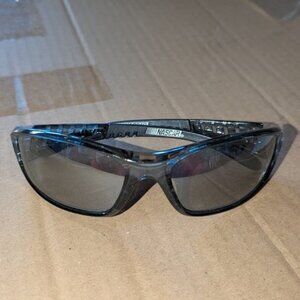 *3 FOR $9* NEW NASCAR Racing Driving Wrap Plastic Frame Smoke Grey Sunglasses